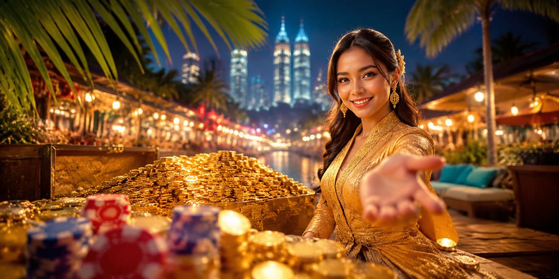Kasino hiburan di Kuala Lumpur dengan suasana semarak
